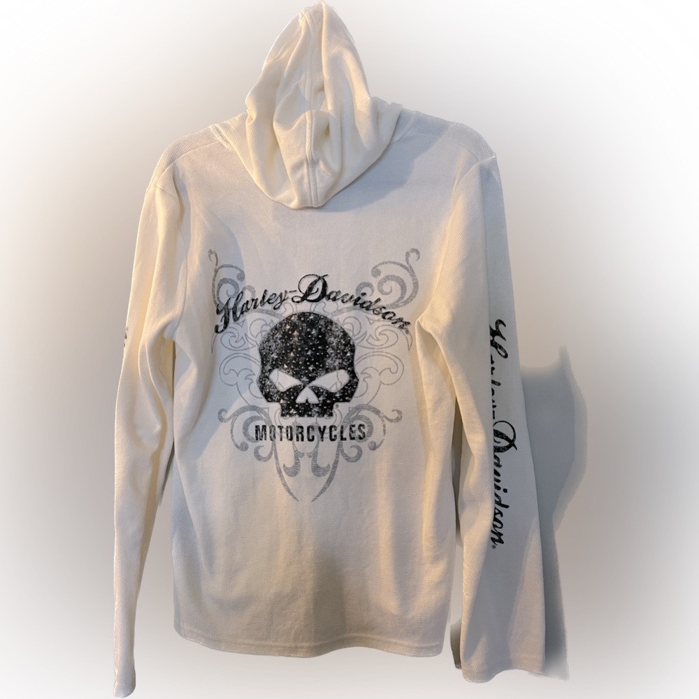 Harley Davidson hoodie bling sweater